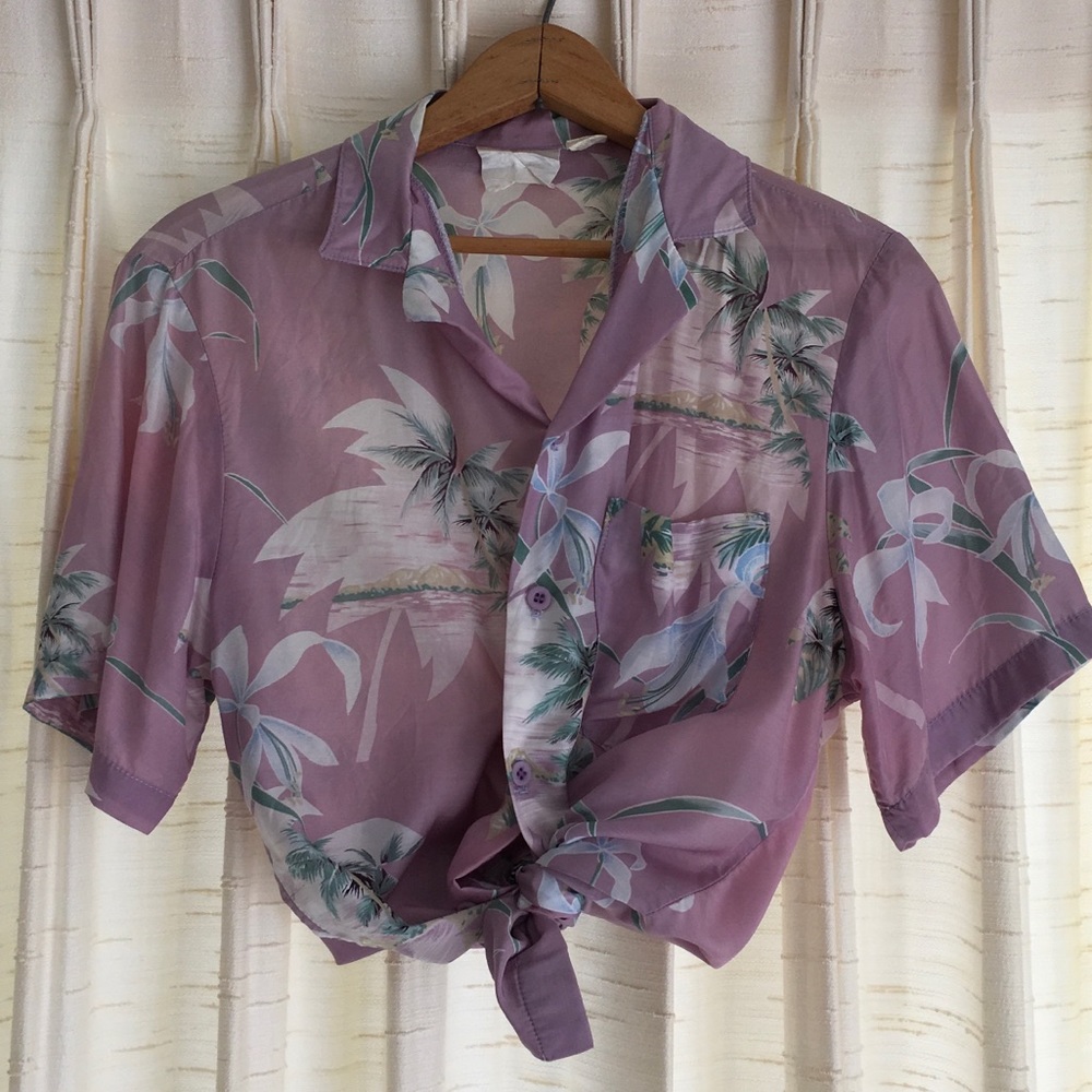 Vintage Hawaiian Button down Shirt